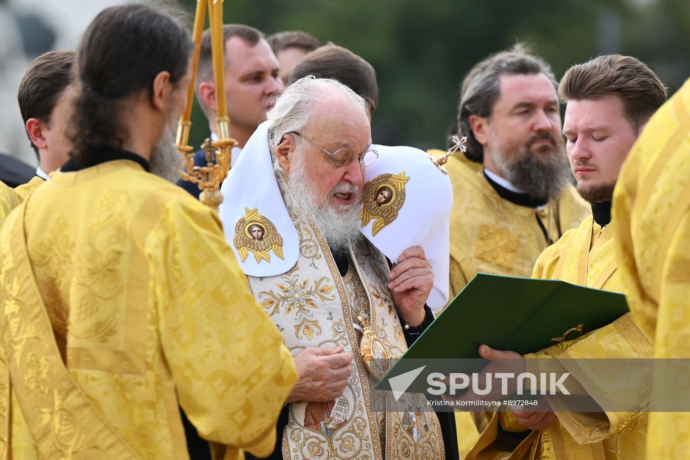 Russia Religion Patriarch Rus Baptism Day