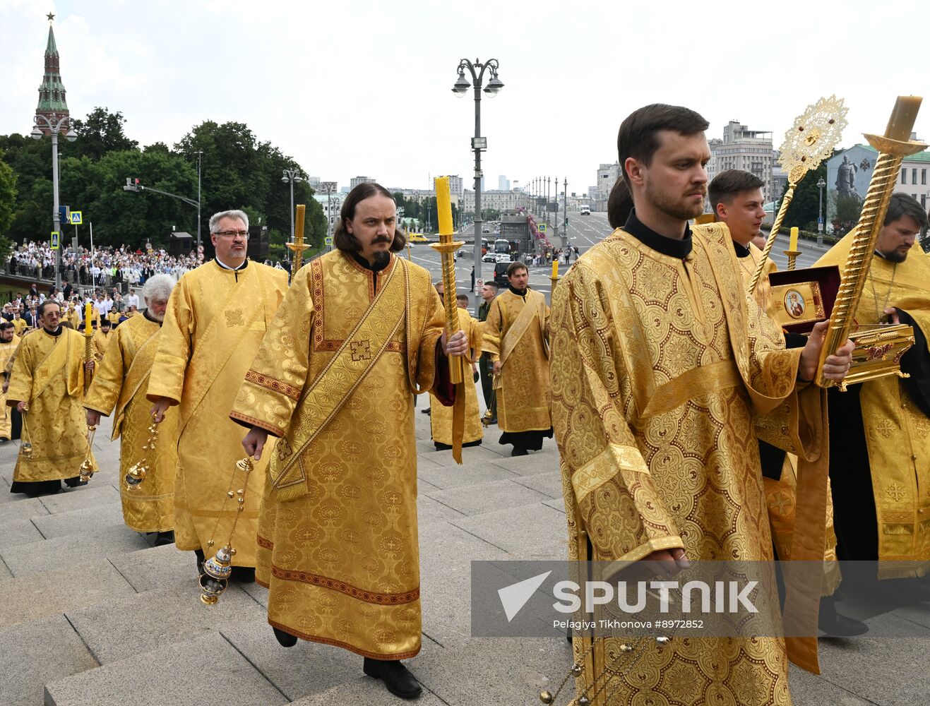 Russia Religion Patriarch Rus Baptism Day