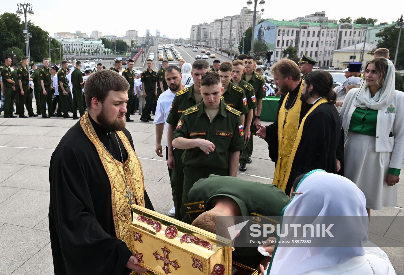 Russia Religion Patriarch Rus Baptism Day