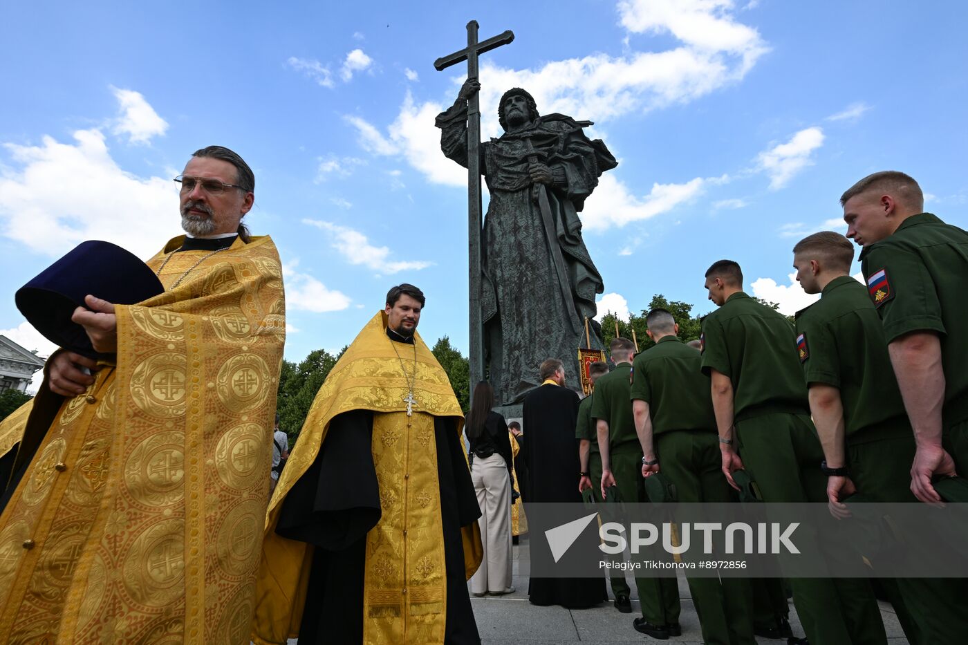Russia Religion Patriarch Rus Baptism Day