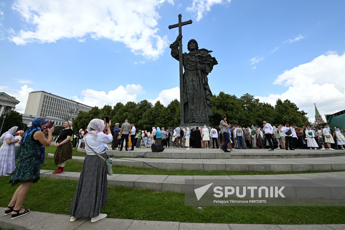 Russia Religion Patriarch Rus Baptism Day
