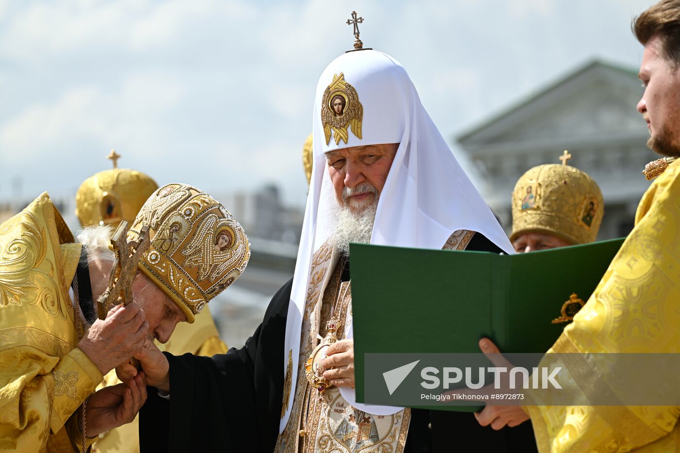 Russia Religion Patriarch Rus Baptism Day