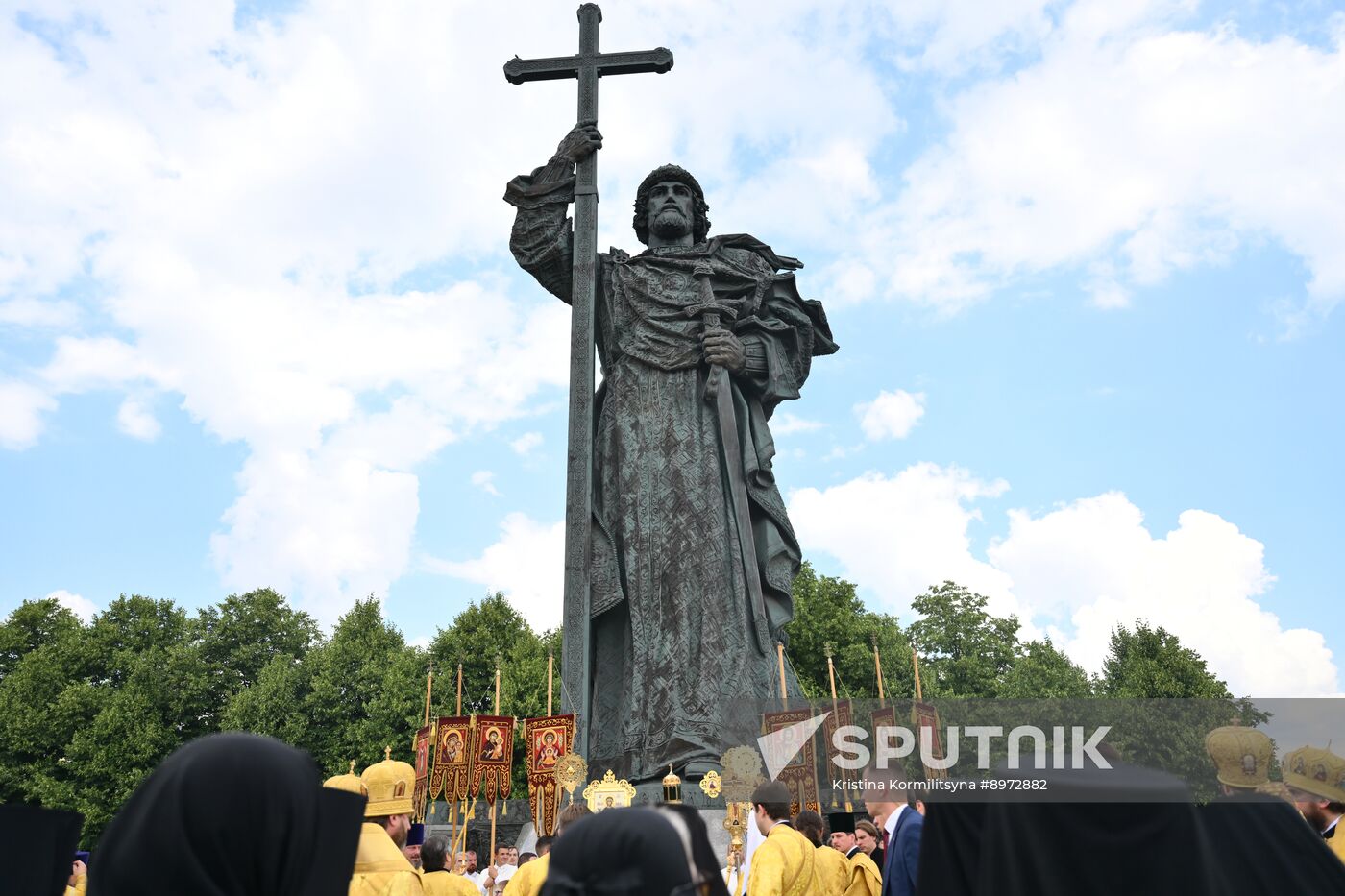 Russia Religion Patriarch Rus Baptism Day