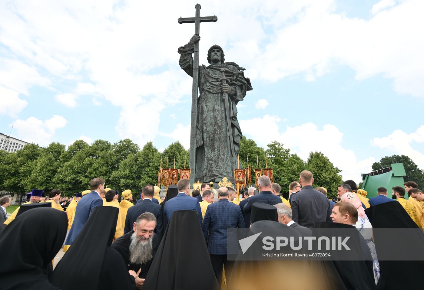 Russia Religion Patriarch Rus Baptism Day