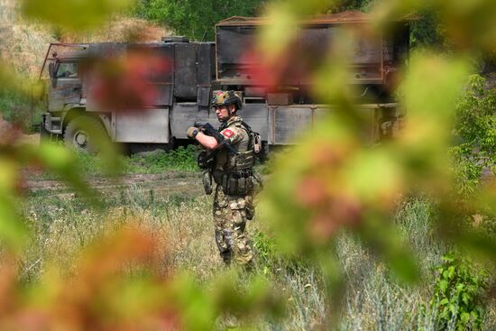 Russia Ukraine Military Operation Minelaying System