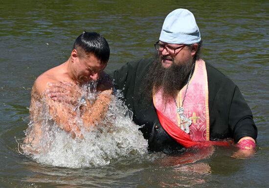 Russia Religion Rus Baptism Day