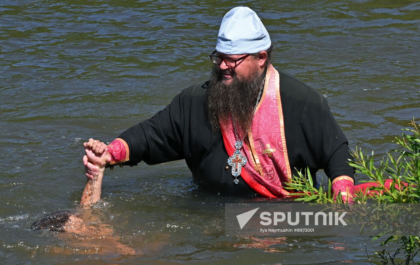 Russia Religion Rus Baptism Day