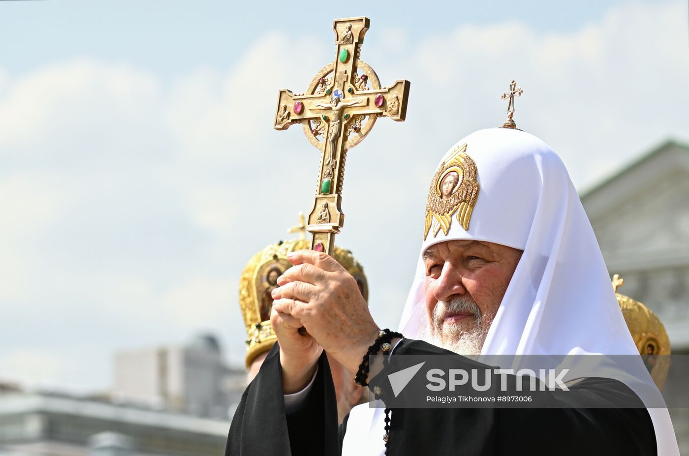 Russia Religion Patriarch Rus Baptism Day