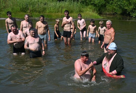 Russia Religion Rus Baptism Day