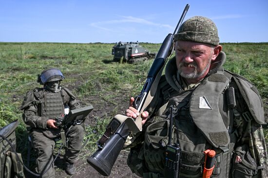 Russia Ukraine Military Operation Demining