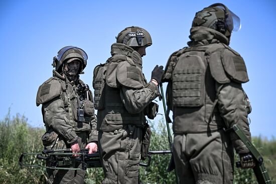 Russia Ukraine Military Operation Demining