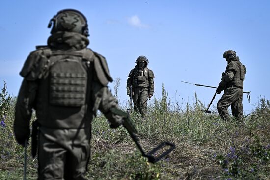 Russia Ukraine Military Operation Demining