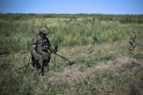 Russia Ukraine Military Operation Demining