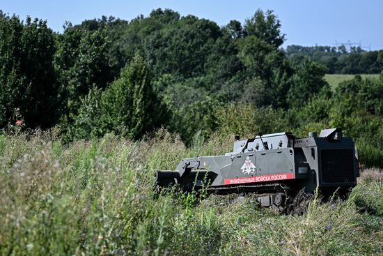 Russia Ukraine Military Operation Demining