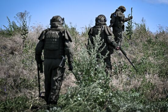 Russia Ukraine Military Operation Demining