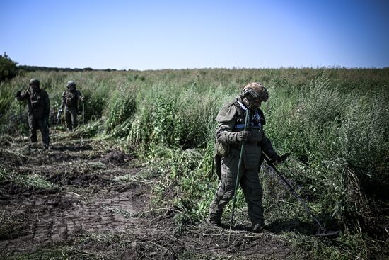 Russia Ukraine Military Operation Demining