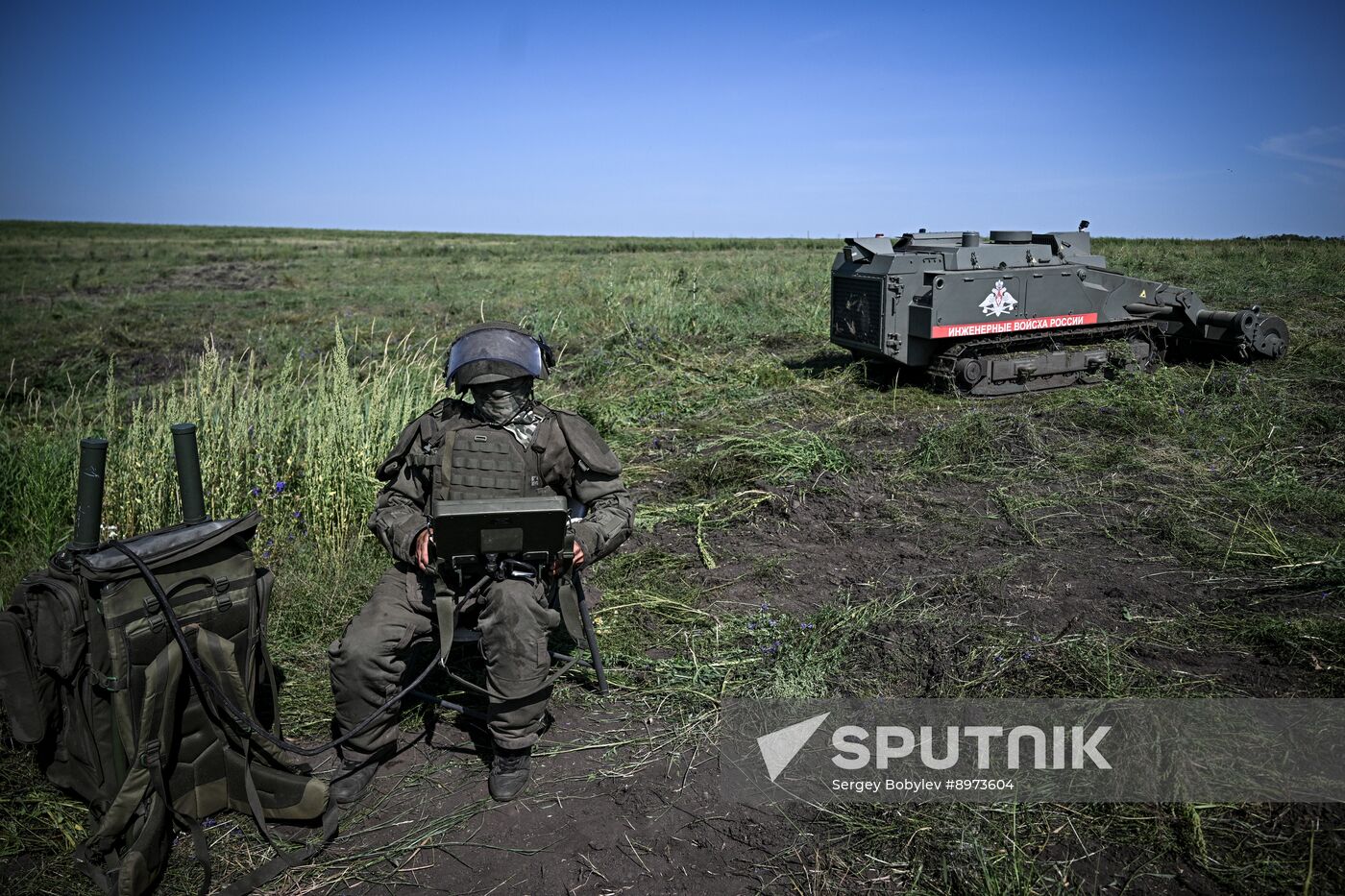 Russia Ukraine Military Operation Demining
