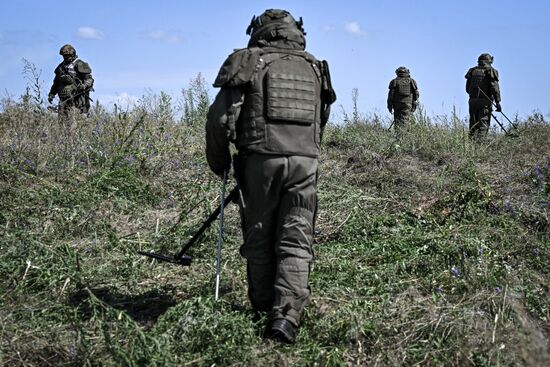 Russia Ukraine Military Operation Demining