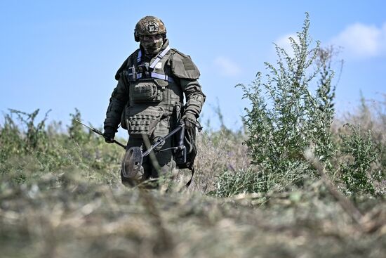 Russia Ukraine Military Operation Demining