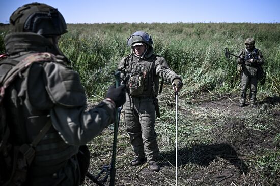 Russia Ukraine Military Operation Demining