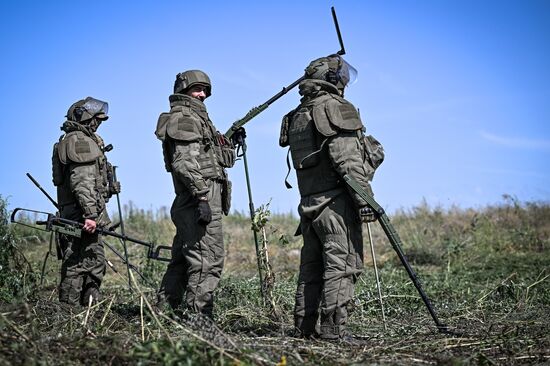 Russia Ukraine Military Operation Demining