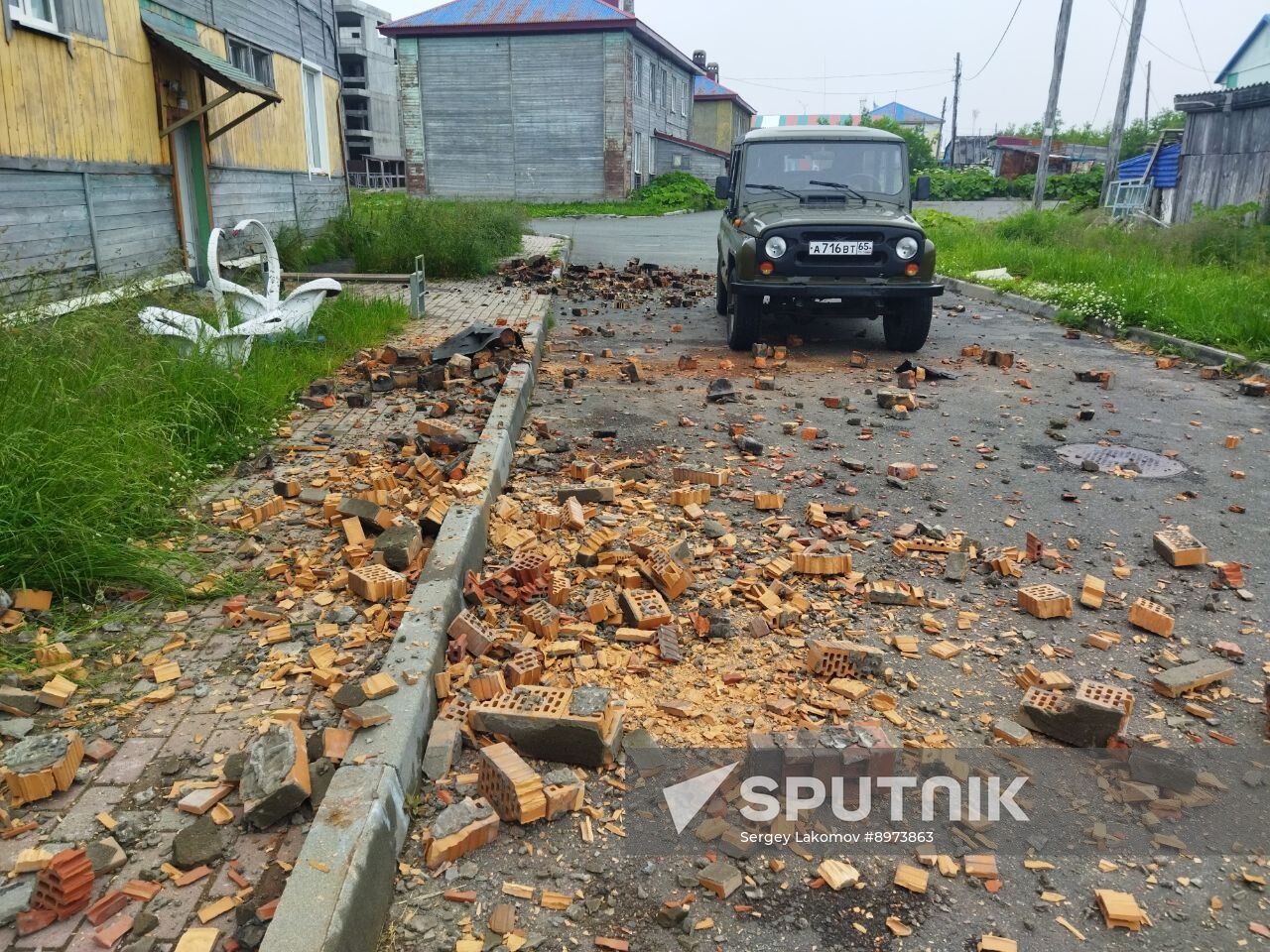 Russia Kamchatka Earthquake