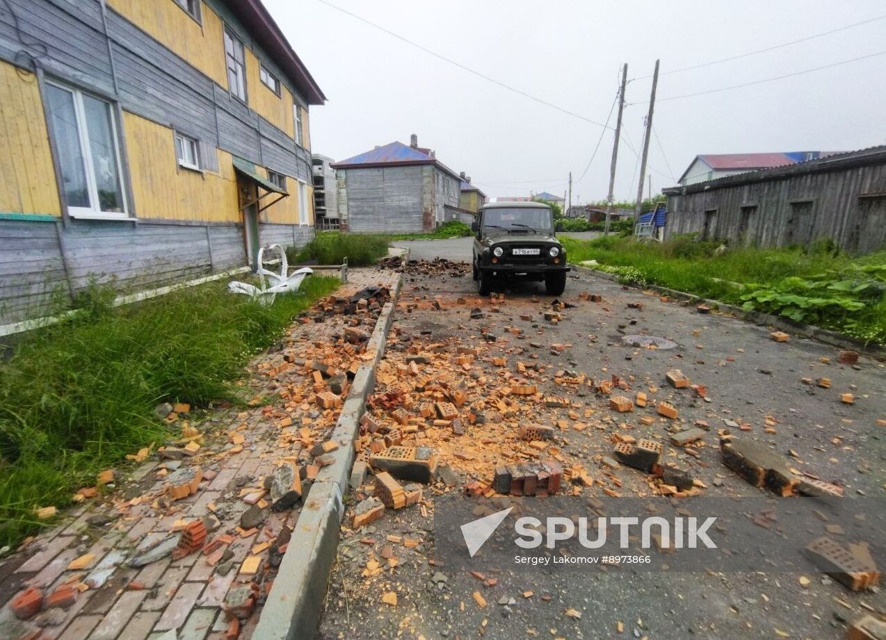 Russia Kamchatka Earthquake