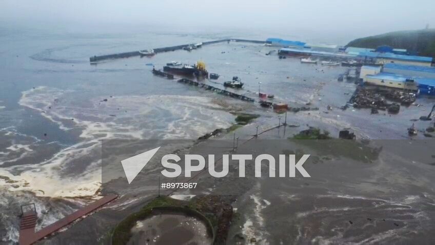 Russia Kamchatka Earthquake