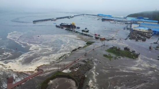 Russia Kamchatka Earthquake