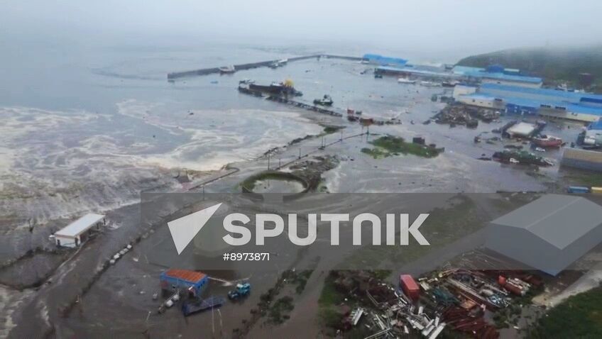 Russia Kamchatka Earthquake