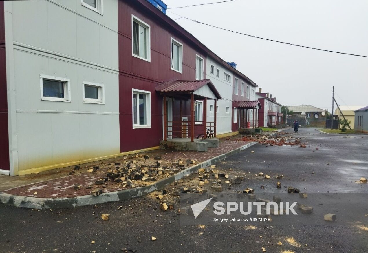 Russia Kamchatka Earthquake