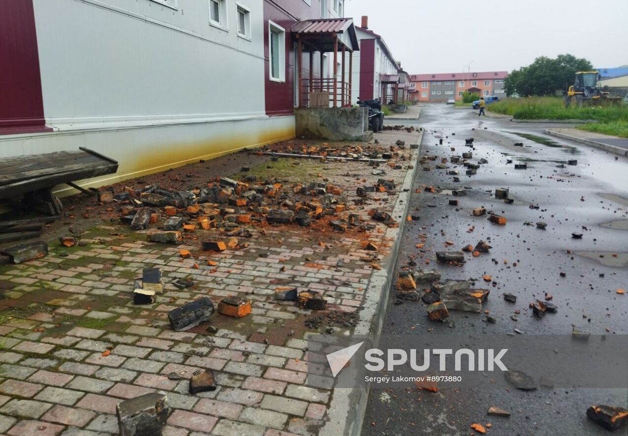Russia Kamchatka Earthquake