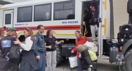 Russia Kamchatka Earthquake