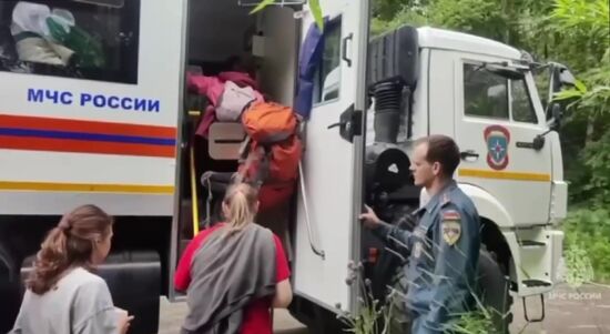 Russia Kamchatka Earthquake
