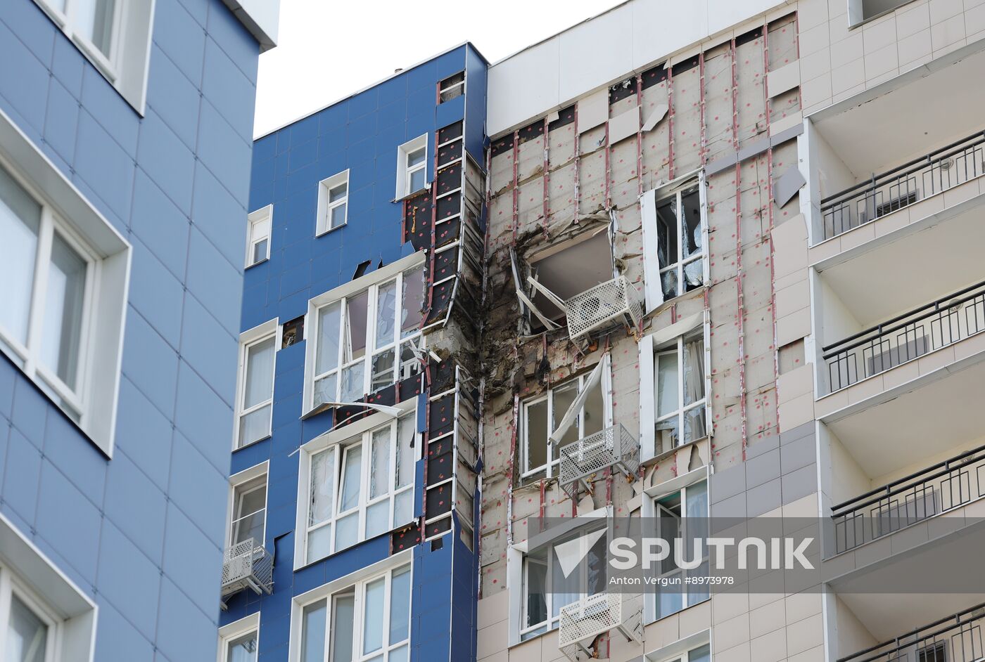 Russia Ukraine Drone Attack