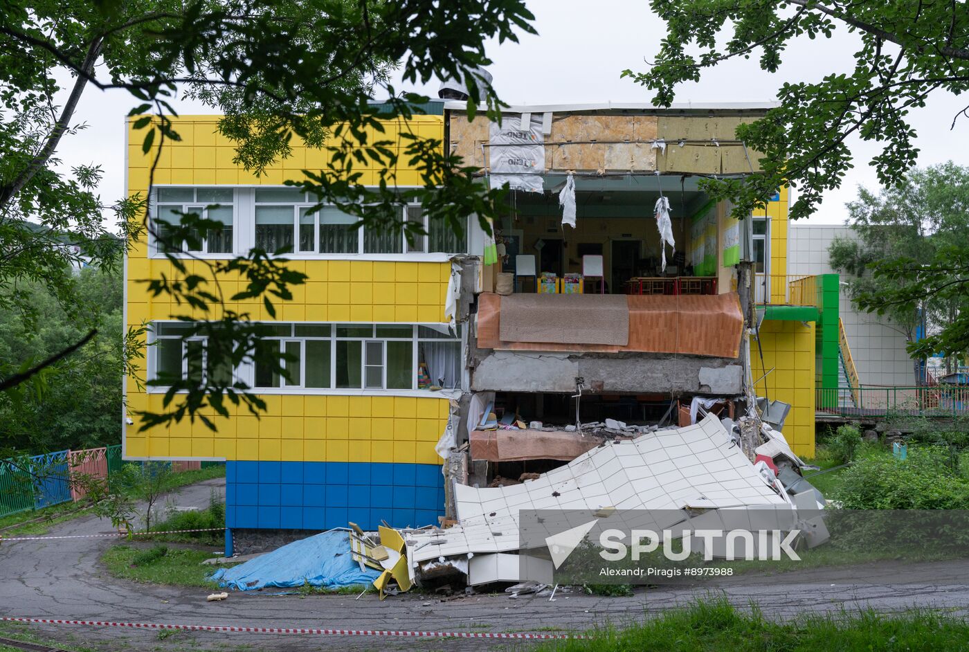 Russia Kamchatka Earthquake