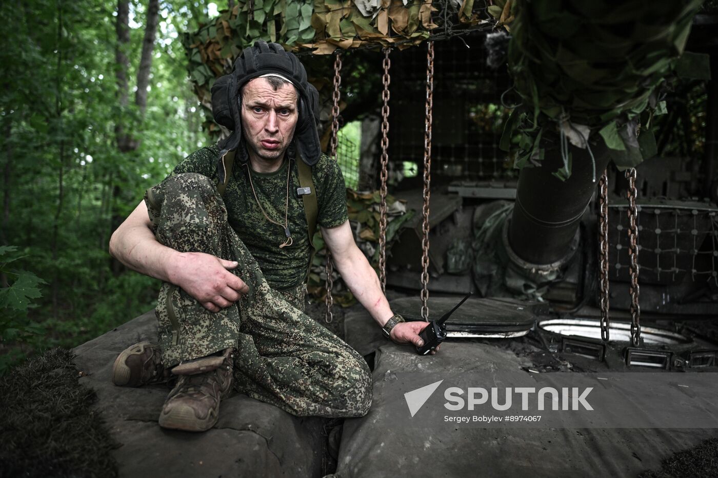 Russia Ukraine Military Operation Tank Units