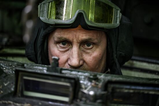 Russia Ukraine Military Operation Tank Units