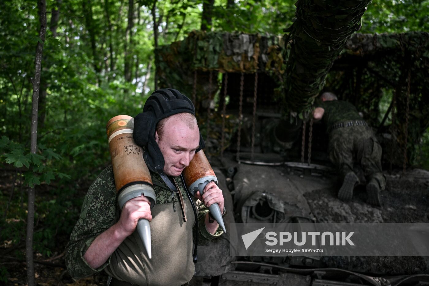 Russia Ukraine Military Operation Tank Units