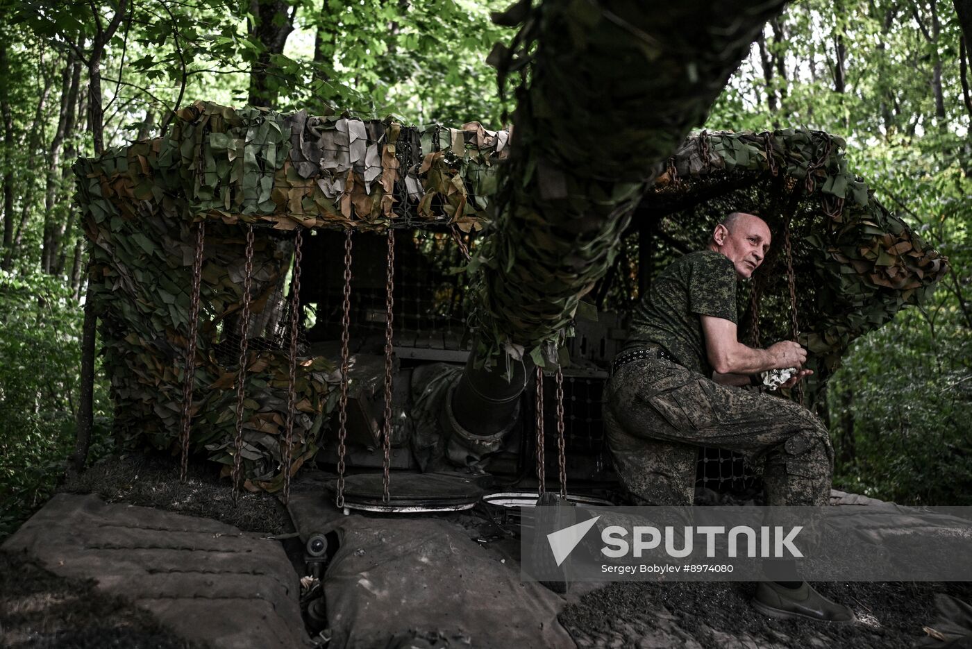Russia Ukraine Military Operation Tank Units