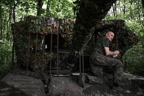 Russia Ukraine Military Operation Tank Units