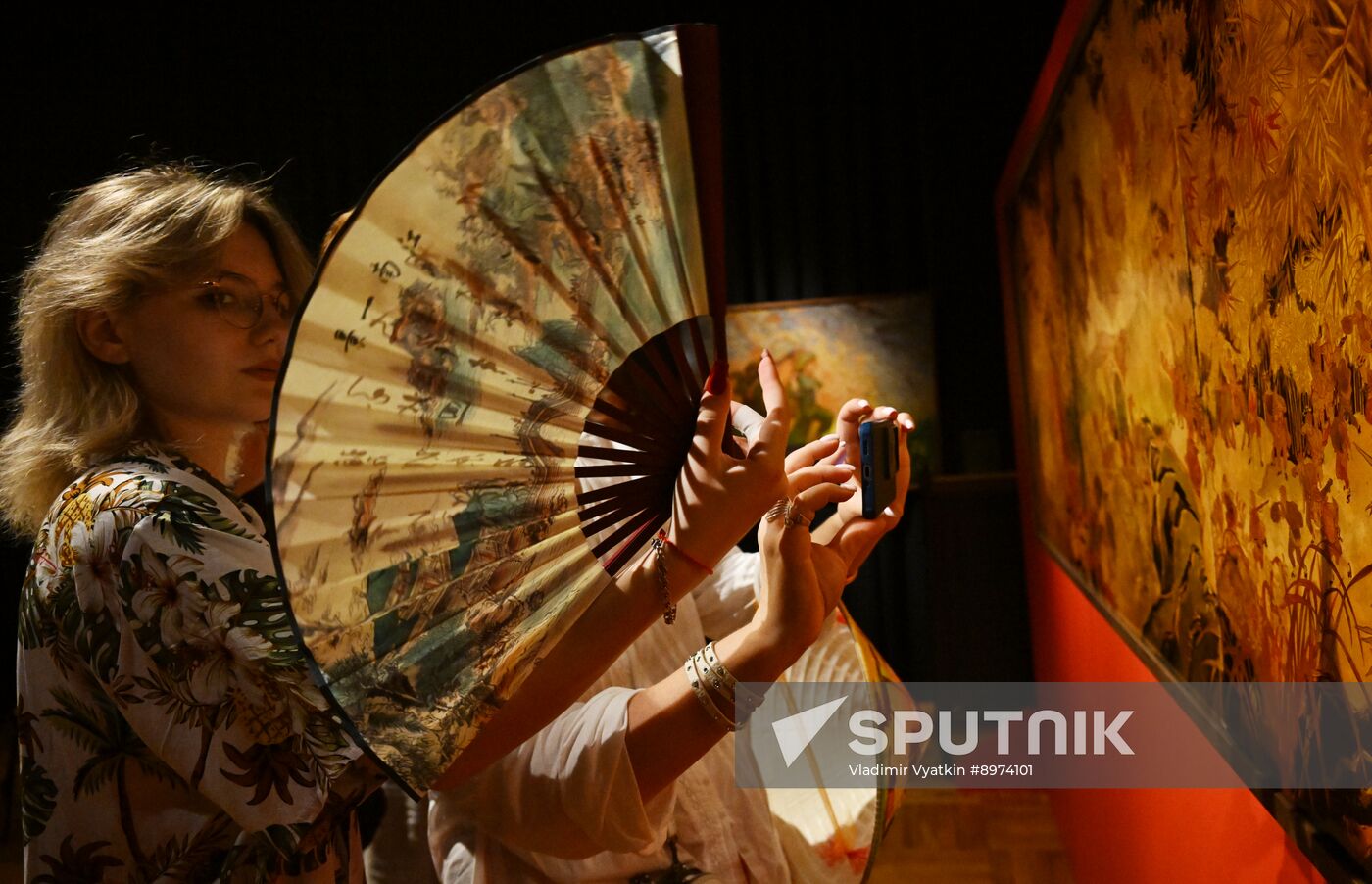 Russia Vietnamese Lacquer Painting Exhibition