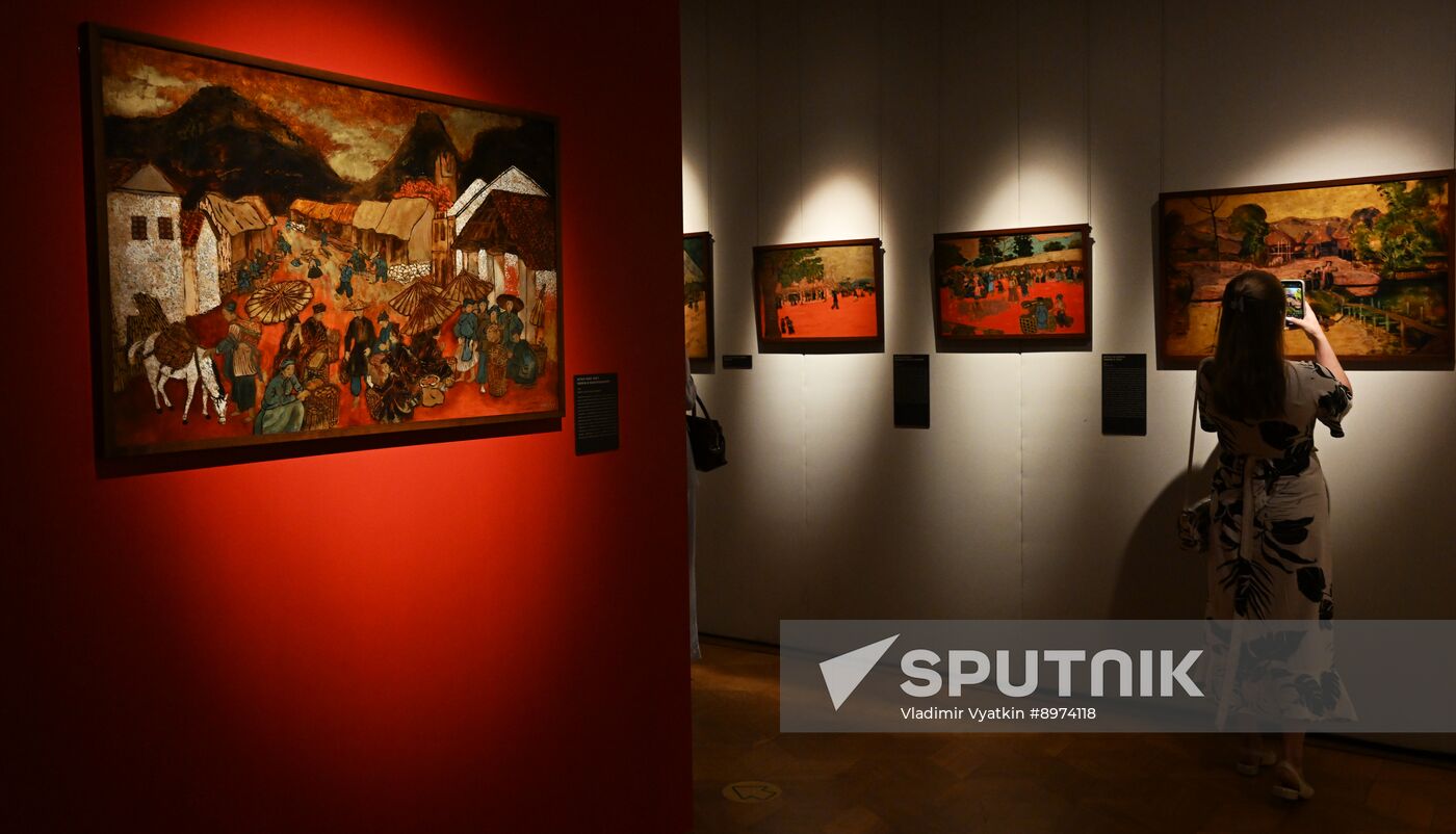 Russia Vietnamese Lacquer Painting Exhibition