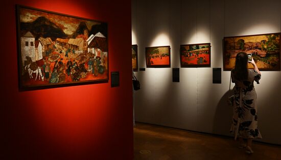 Russia Vietnamese Lacquer Painting Exhibition