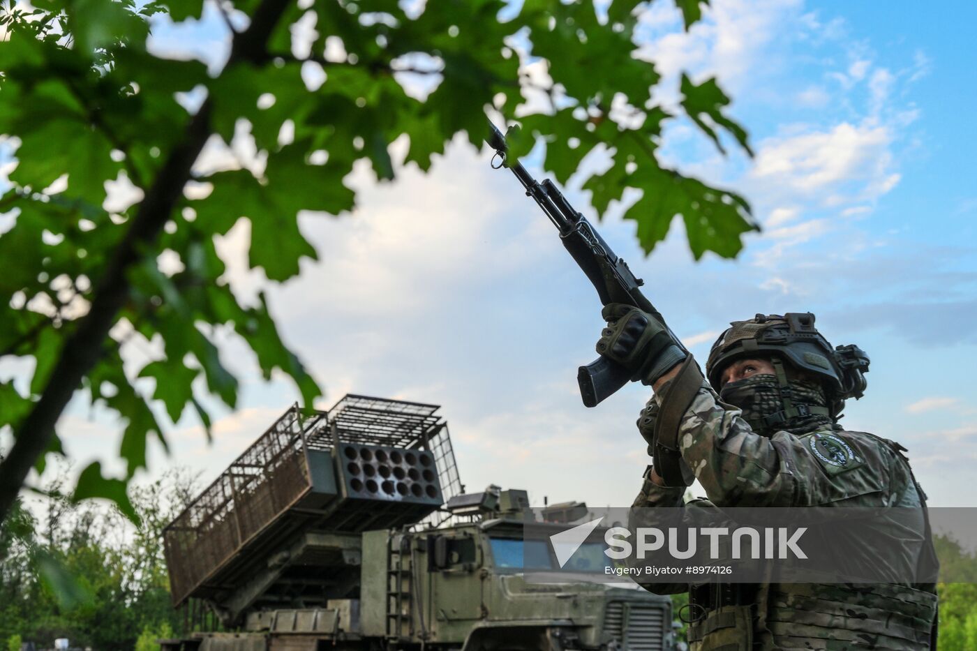 Russia Ukraine Military Operation Heavy Flamethrowers
