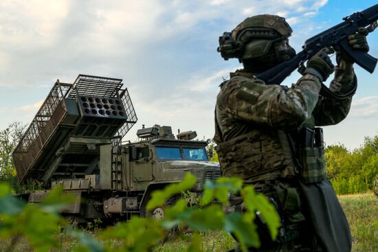Russia Ukraine Military Operation Heavy Flamethrowers