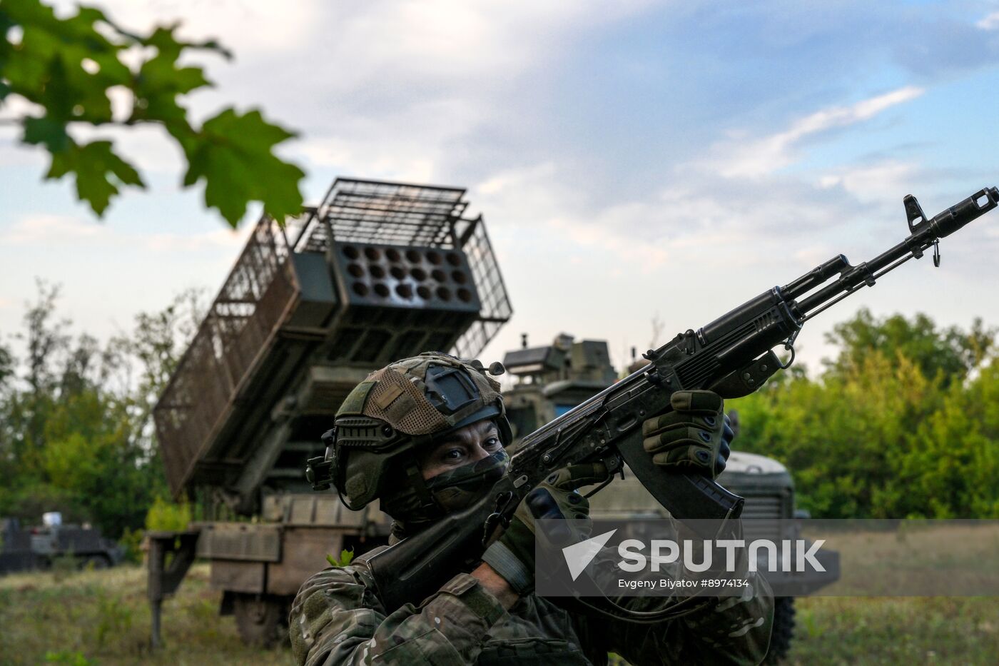 Russia Ukraine Military Operation Heavy Flamethrowers
