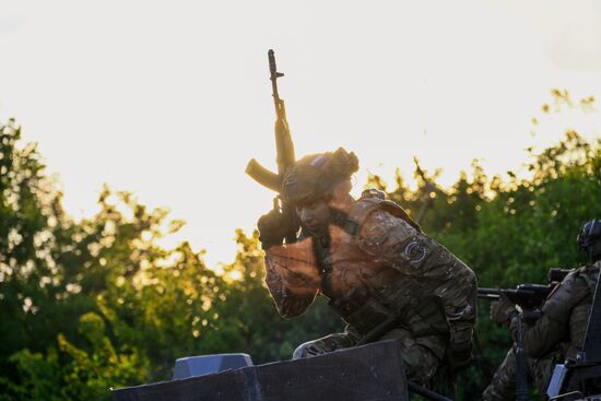 Russia Ukraine Military Operation Heavy Flamethrowers