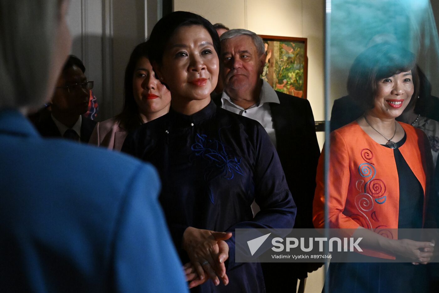 Russia Vietnamese Lacquer Painting Exhibition