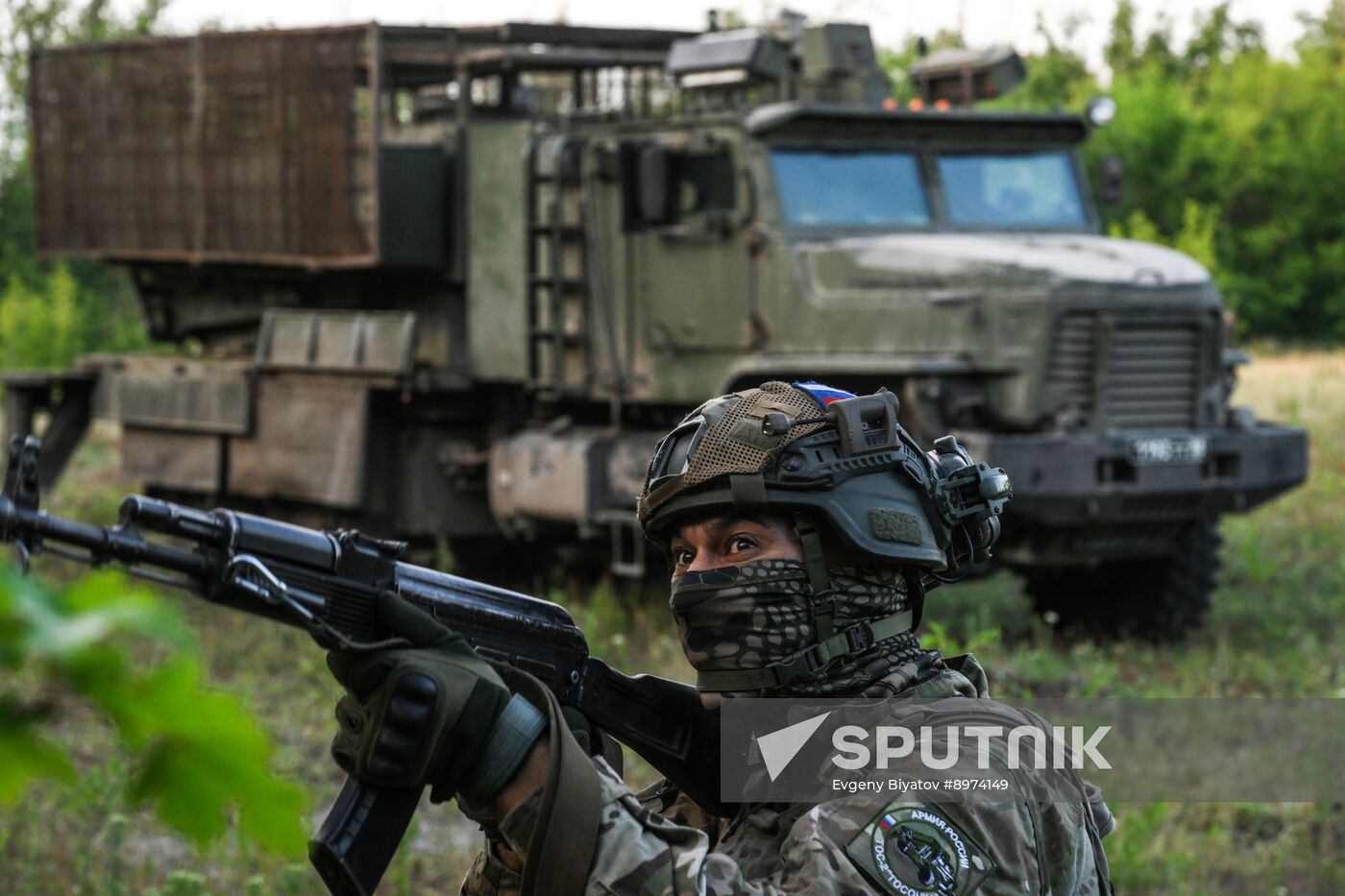 Russia Ukraine Military Operation Heavy Flamethrowers